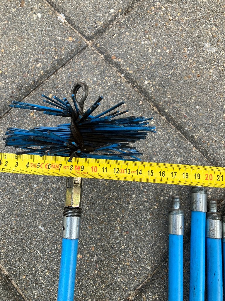 Schoorsteen veegset, Ophalen, Gebruikt, Overige brandstoffen, Overige soorten
