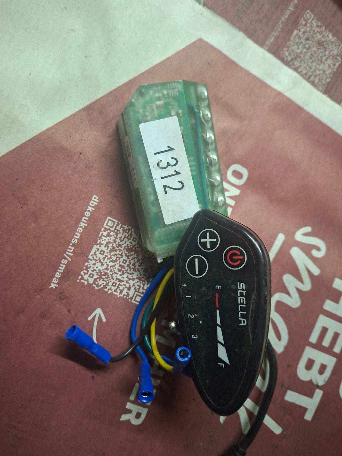 Stella E-bike Display en Controller 36V, Elektrische fiets, Gebruikt, Stella, Overige typen