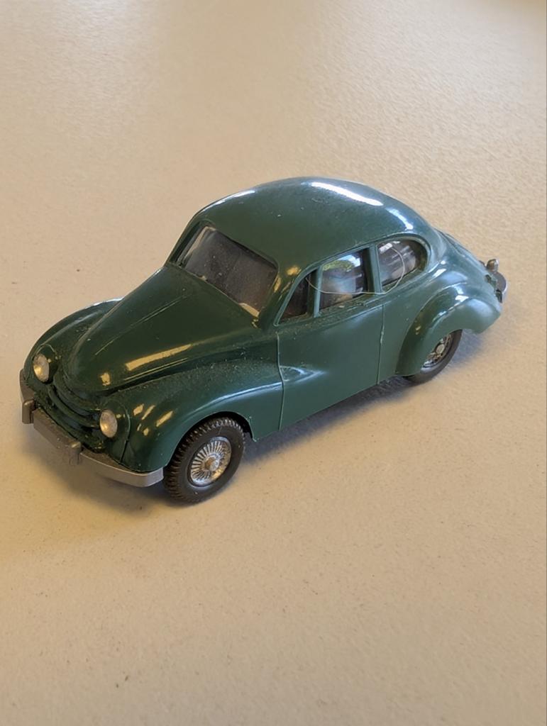 Wiking DKW F89 Miniatuur Auto 1/87 Groen, Ophalen of Verzenden, Gebruikt, Auto, Wiking