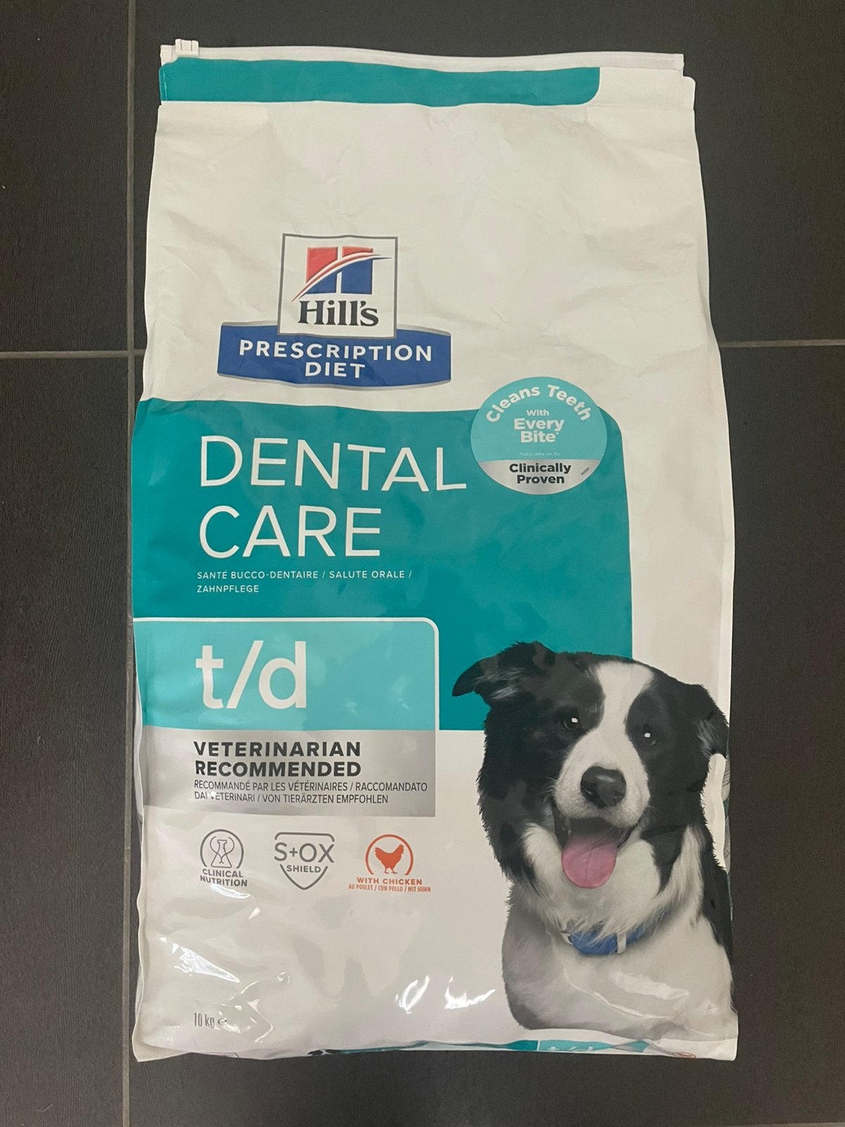 Hill’s dental care hondenbrokken, Ophalen, Hond