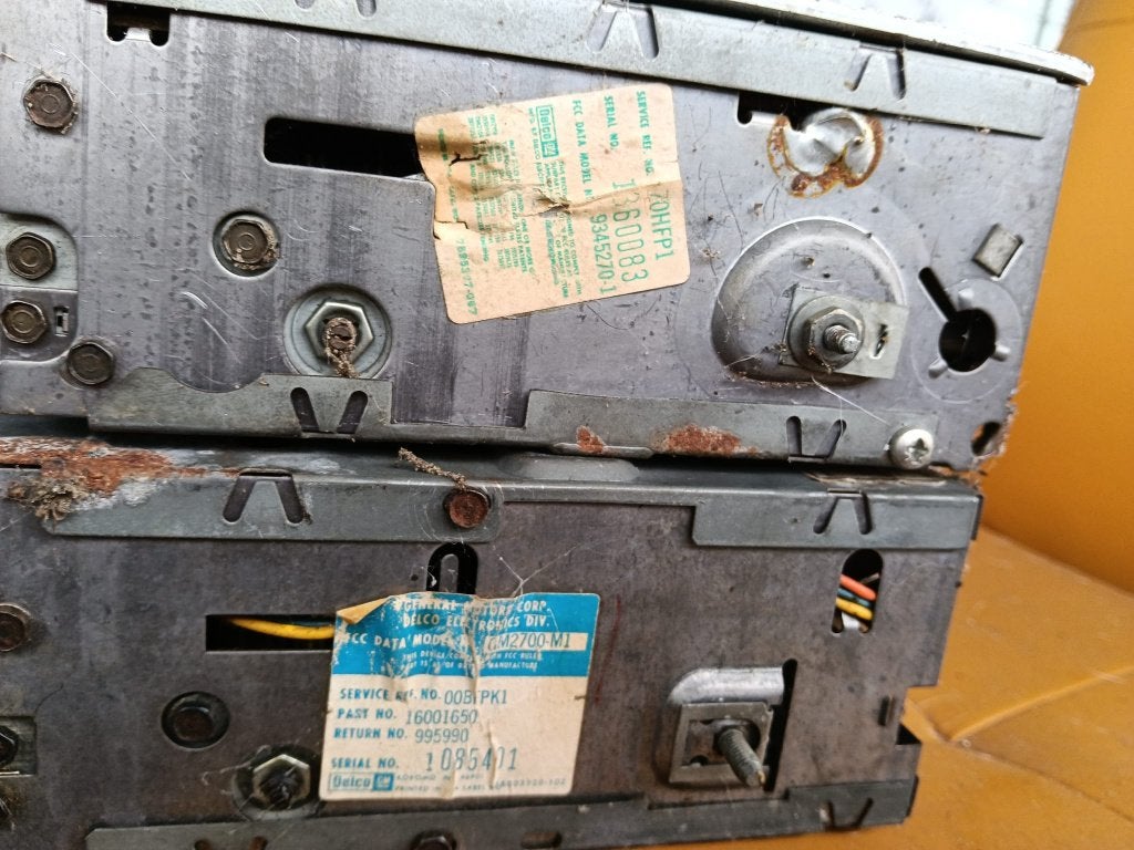 vintage GM US autoradio, Ophalen of Verzenden, Gebruikt