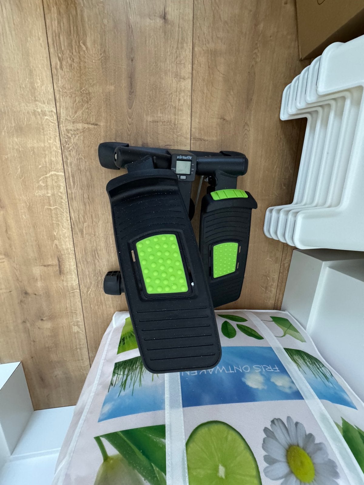 Virtufit 2-in-1 Side Stepper, Sport en Fitness, Ophalen, Stepapparaat, Zo goed als nieuw, Metaal