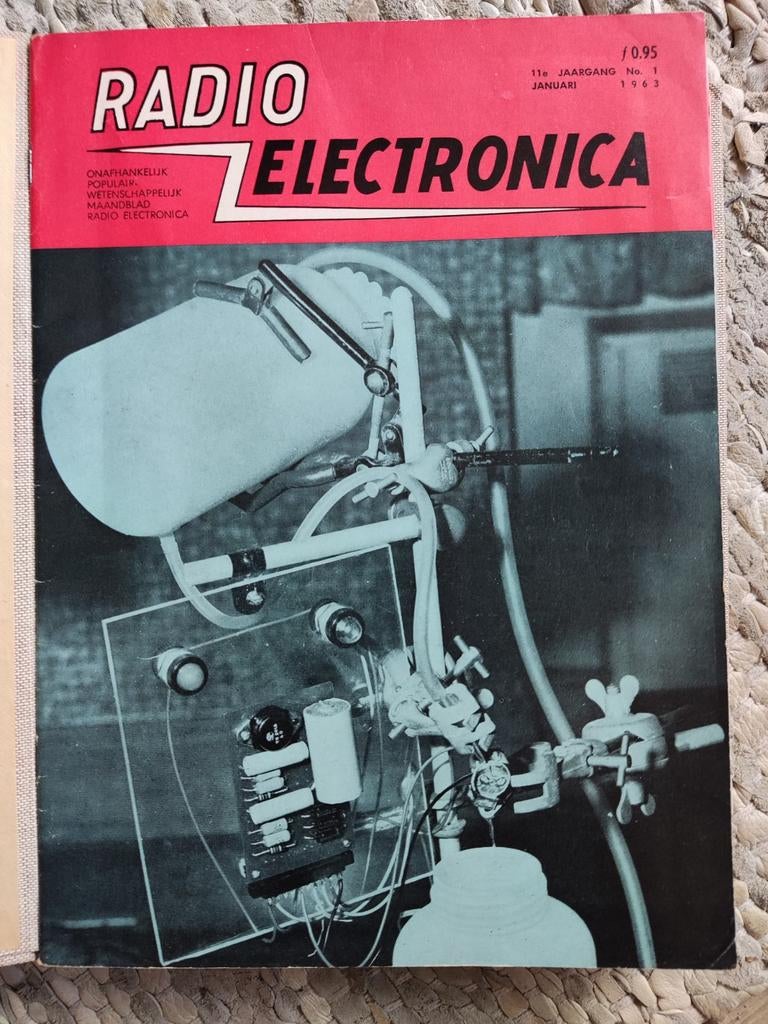 Radio electronica jaargang 1963, Ophalen of Verzenden, 1960 tot 1980, Tijdschrift
