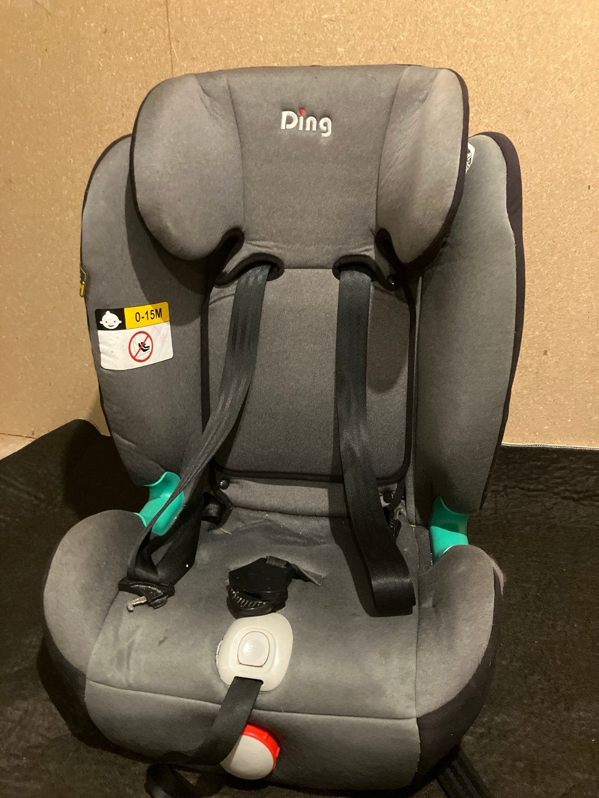 Ding autostoel 3 tot 6 jaar! Isofix, Overige merken, Verstelbare rugleuning, Ophalen of Verzenden, Zo goed als nieuw