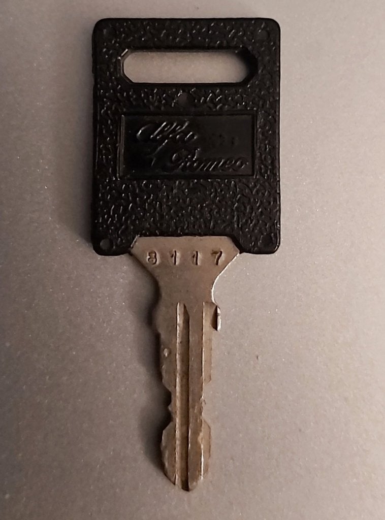 Vintage ALFA ROMEO Sleutel Voor Tankdop., Ophalen of Verzenden, Gebruikt, Auto's