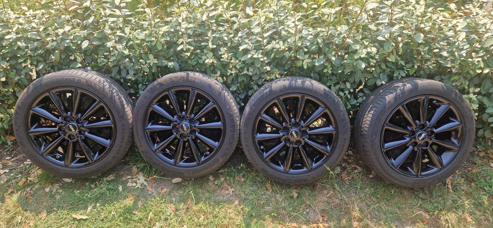 Originele MINI Vent Spoke 518, 17 inch, incl. zomerbanden, Auto-onderdelen, Banden en Velgen, Ophalen, Gebruikt, Banden en Velgen