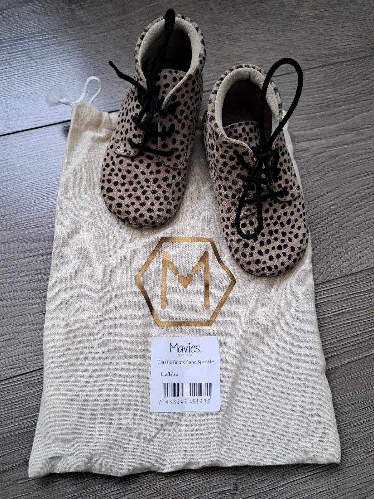 mavies sand boots L, Schoentjes, Meisje, Ophalen of Verzenden, Zo goed als nieuw