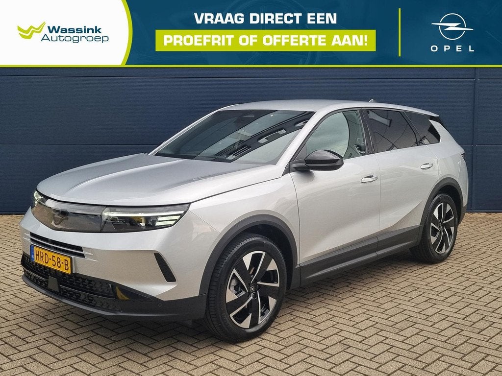 Opel Grandland 1.2 Turbo Hybrid 145pk GS | Navigatie Pro | H, Auto's, Opel, LED verlichting, Gebruikt, 1199 cc, Bedrijf