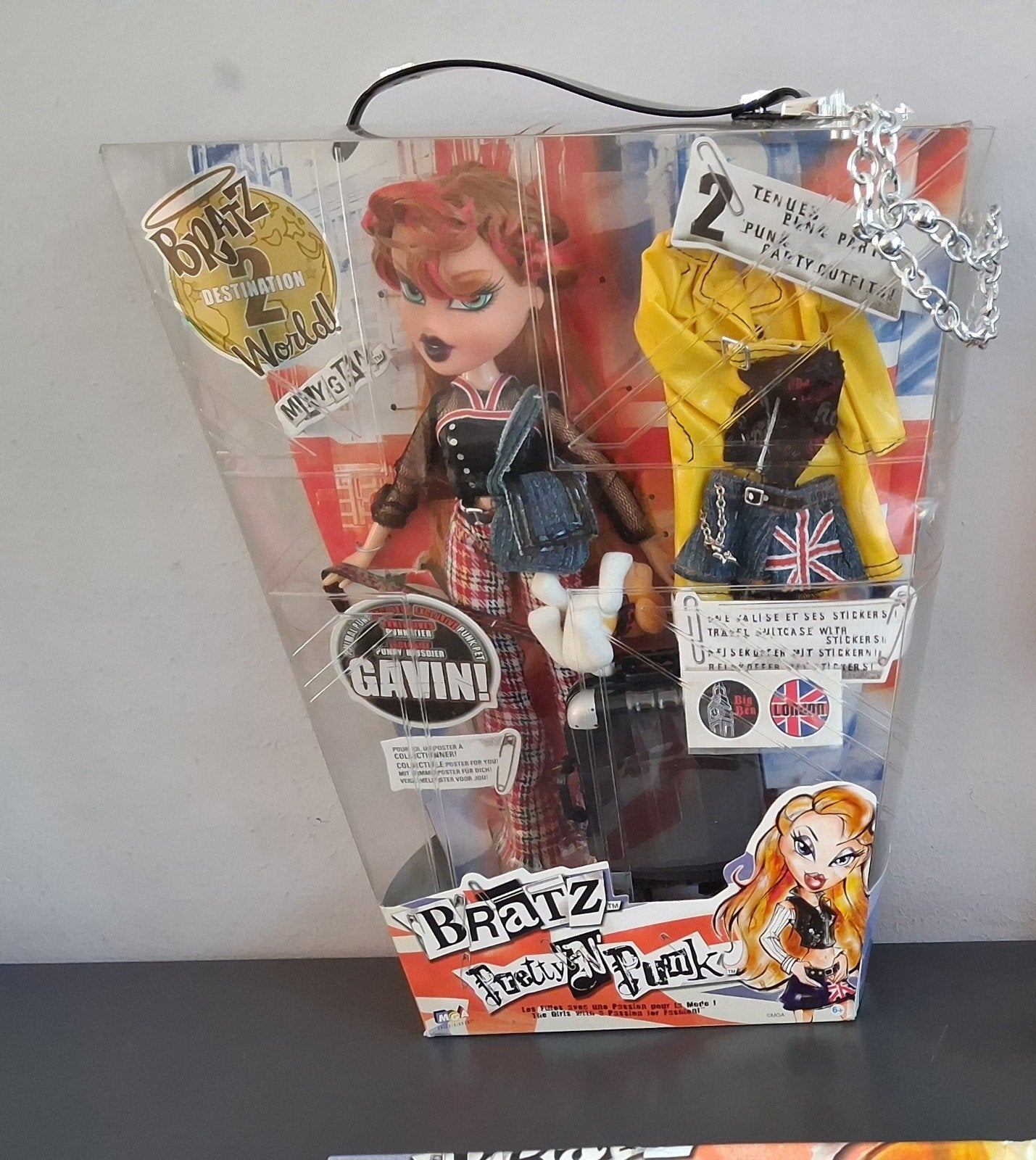 Bratz MGA Pretty n in punk pop in doos meygan en gavin, Ophalen of Verzenden, Zo goed als nieuw, Overige typen