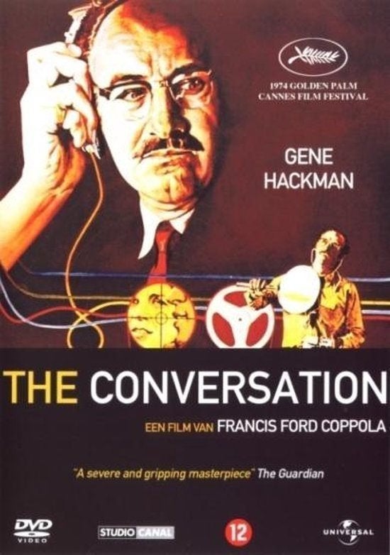 The Conversation (1974) DVD - Gene Hackman, 1960 tot 1980, Engels, Alle leeftijden, Nederlands