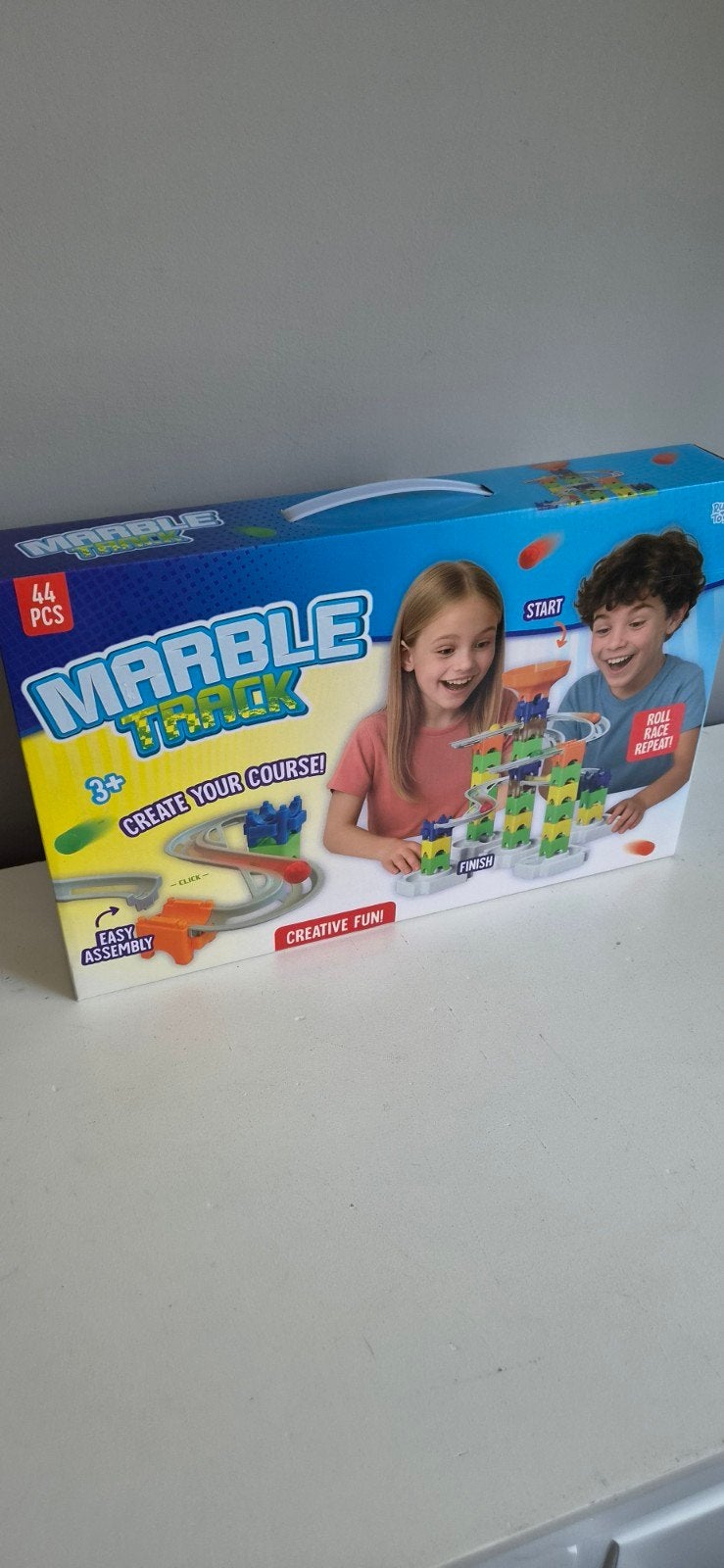 Marble Track knikkerbaan - 44-delig - Nieuw in doos, Ophalen of Verzenden, Nieuw, Overige merken