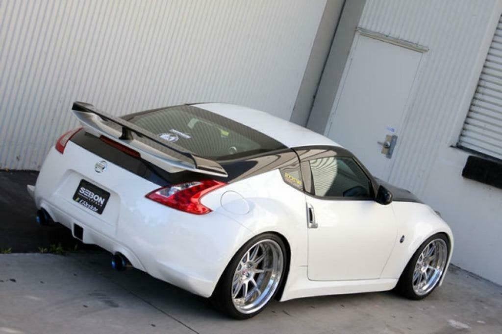 Seibon Carbon motorkap spoiler sideskirts fender 370z 09-19, Ophalen of Verzenden
