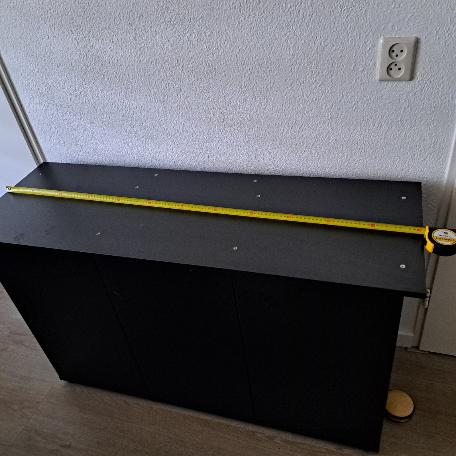 Aquariumkast 121x41 cm met 3 deuren, z.g.a.n., Ophalen, Zo goed als nieuw