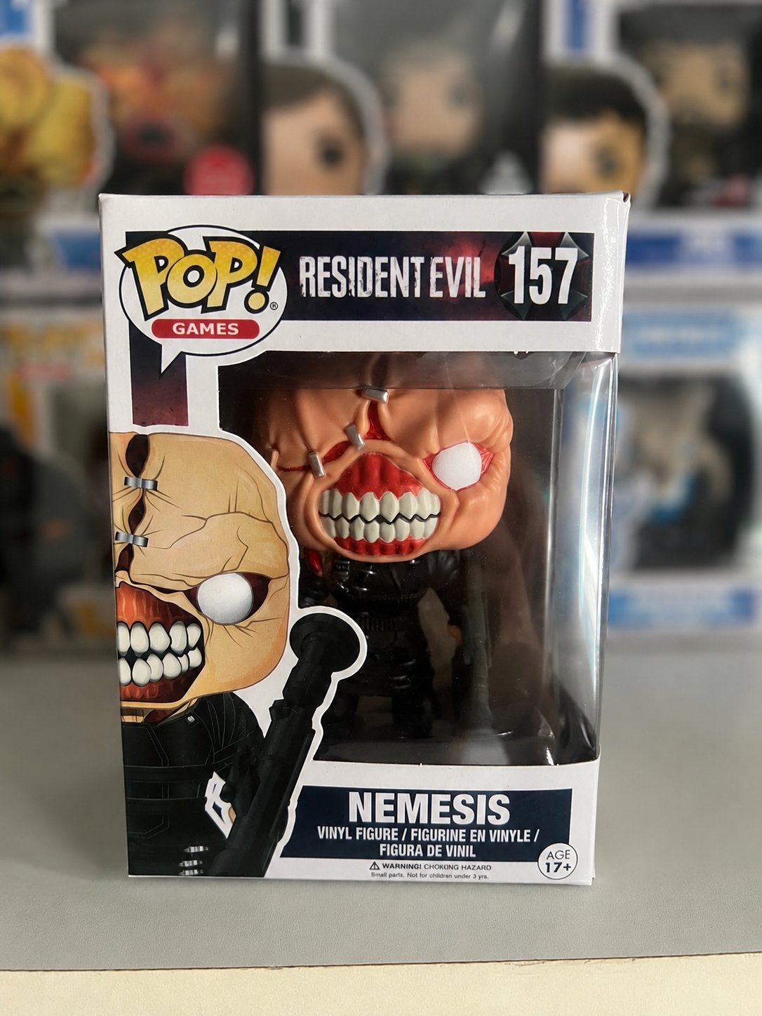 Resident evil Nemesis (funko pop), Verzamelen, Ophalen of Verzenden, Zo goed als nieuw