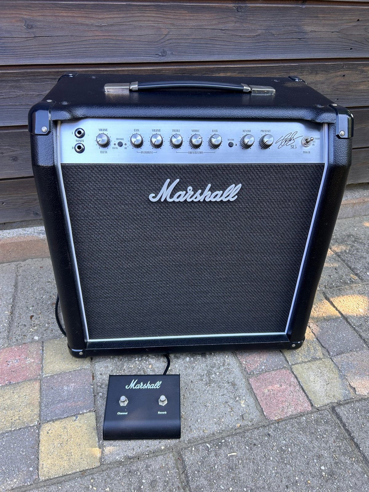 Marshall SL5 Slash Signature Gitaarversterker Combo, Ophalen, Zo goed als nieuw, Gitaar, Minder dan 50 watt