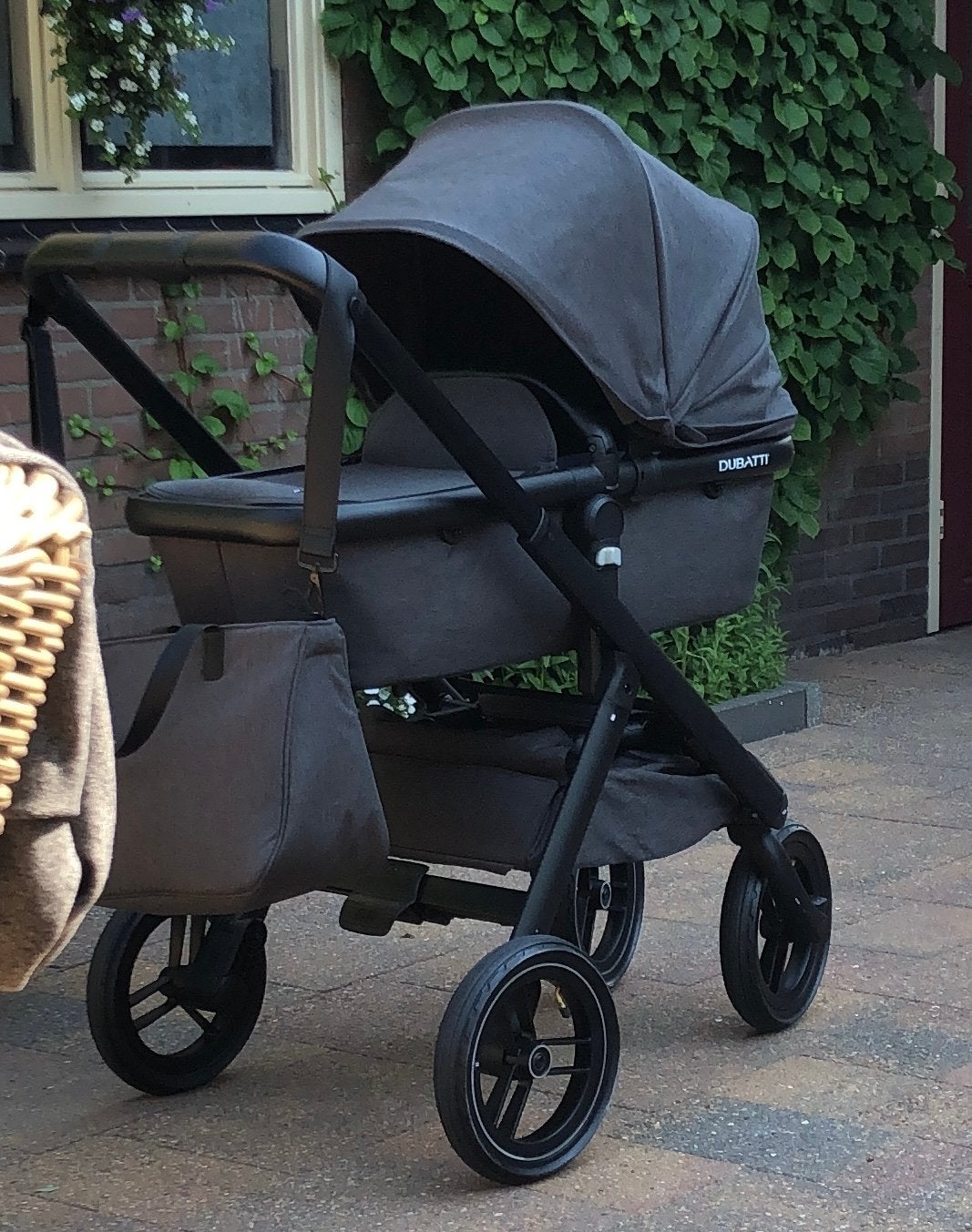 Dubatti One kinderwagen met reiswieg, Gebruikt, Combiwagen, Met reiswieg, Ophalen
