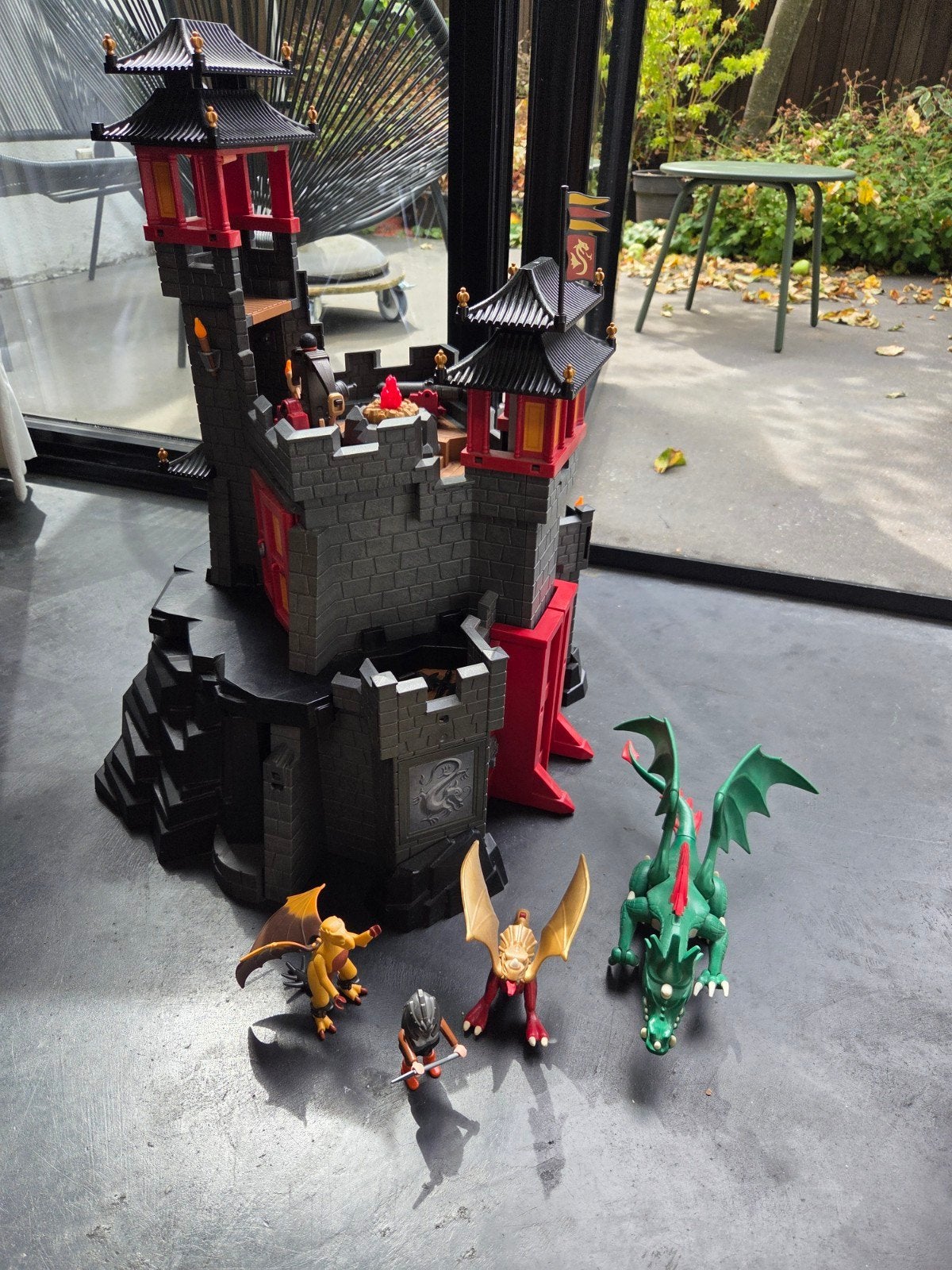 playmobil kasteel, Ophalen, Zo goed als nieuw, Complete set, Kasteel/Fort