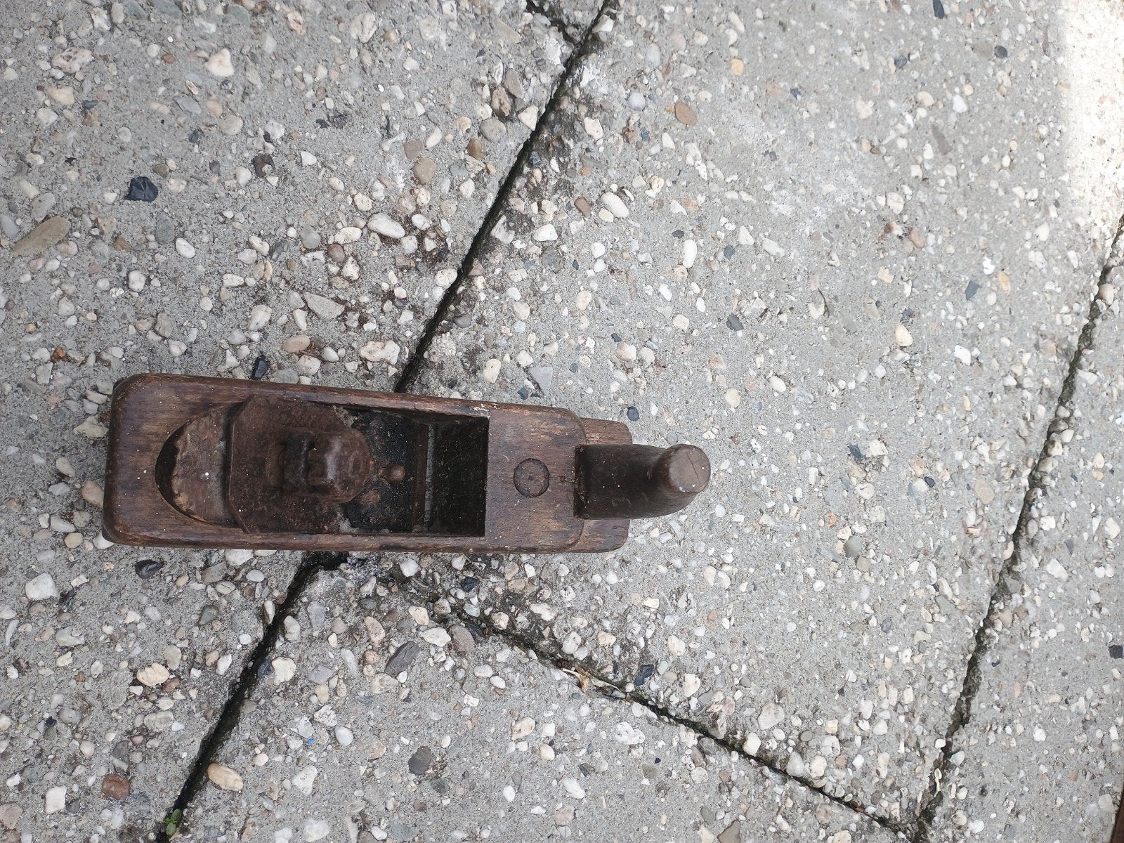Oude houten schaaf - Vintage gereedschap, Antiek en Kunst, Antiek | Gereedschap en Instrumenten, Ophalen