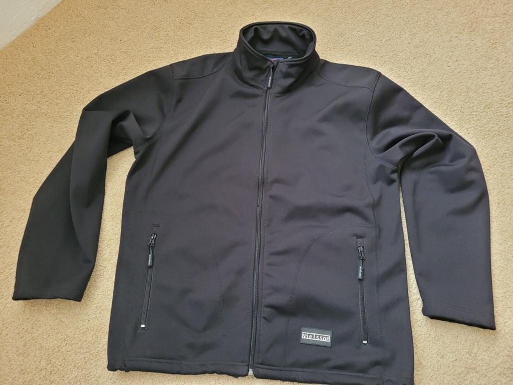 Nielsson Softshell jas maat XL, Zwart, Maat 56/58 (XL), Zo goed als nieuw, Nielsson