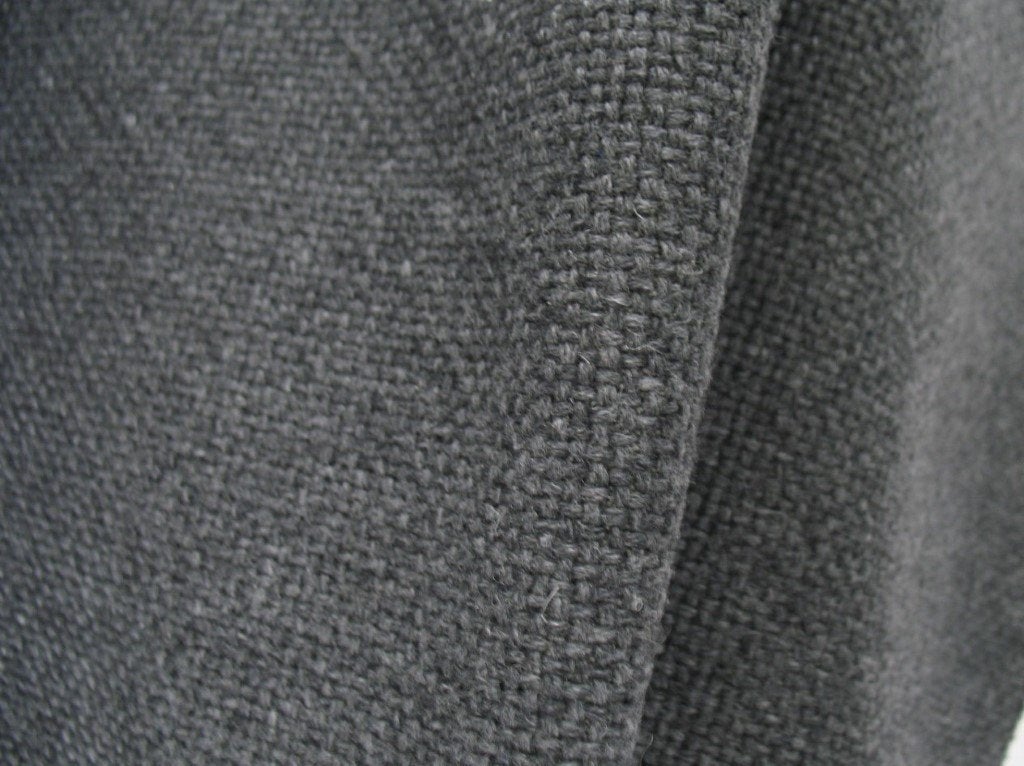 Sofa Cover Berre; donkergrijs restant meubelstof; wol; sterk, Hobby en Vrije tijd, Stoffen en Lappen, Nieuw, Wol, 120 cm of meer
