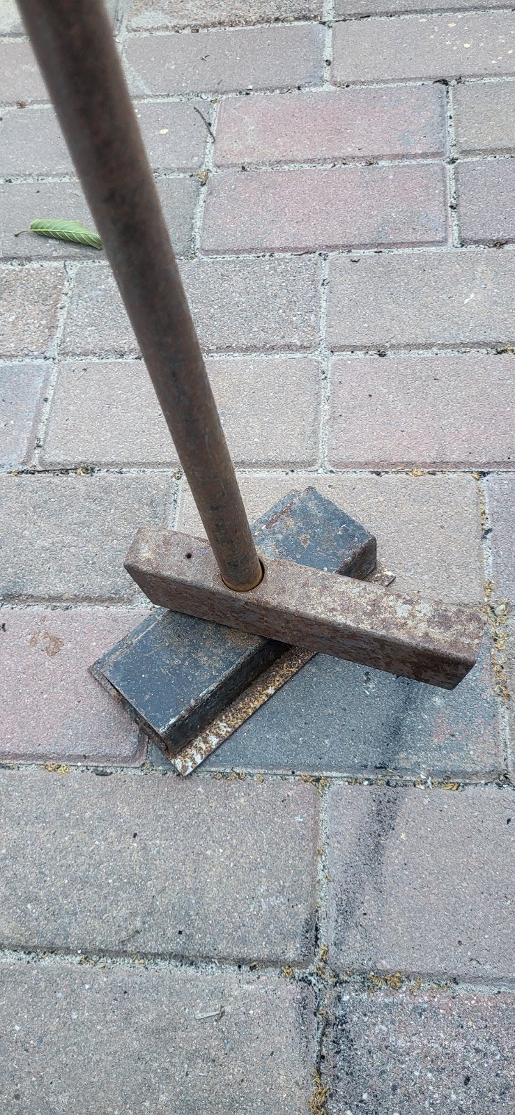 Gipsplatenvoetje, Ophalen