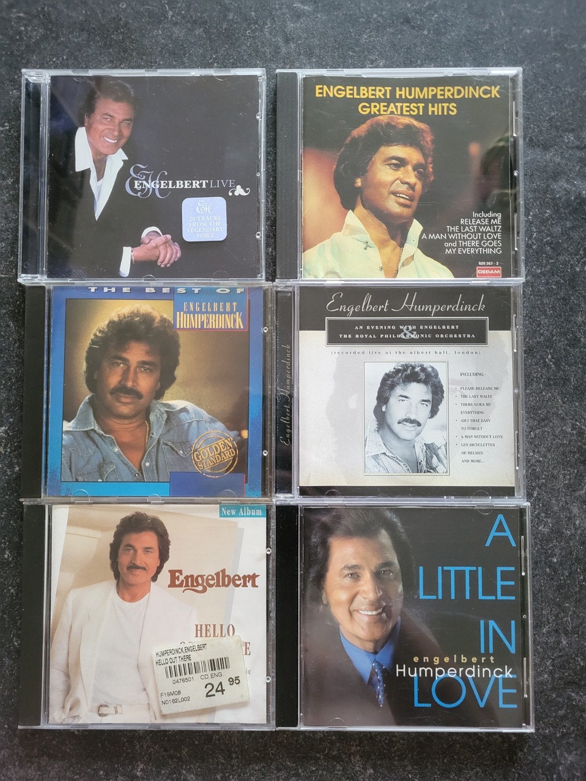 Engelbert humperdinck 21 cd's partij collectie, Ophalen of Verzenden