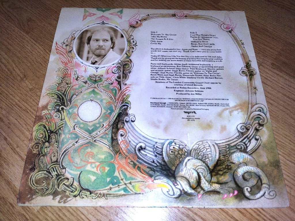 Adrian Snell - Feed the Hungry Heart (LP), LP, Ophalen of Verzenden, Zo goed als nieuw, Fotohoes