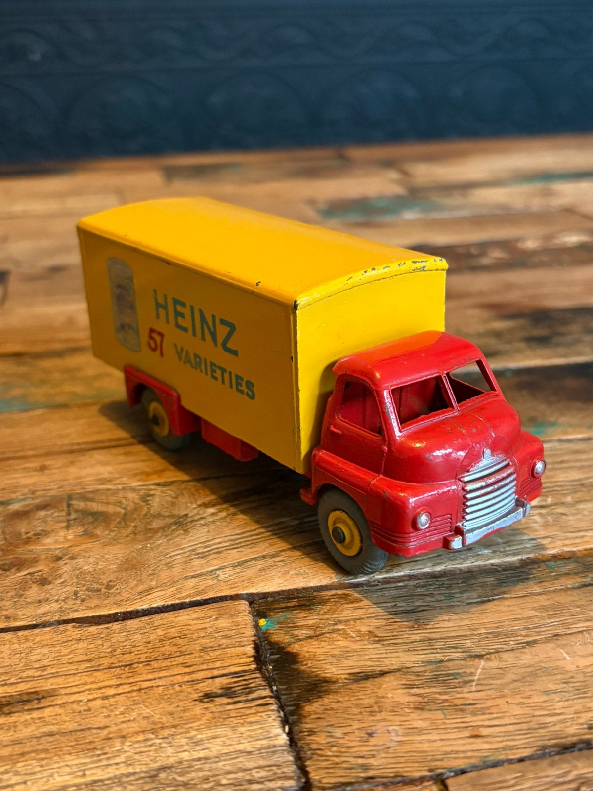 Dinky Supertoys 923 Big Bedford Van Heinz – origineel, Ophalen of Verzenden, Gebruikt, Bus of Vrachtwagen, Dinky Toys