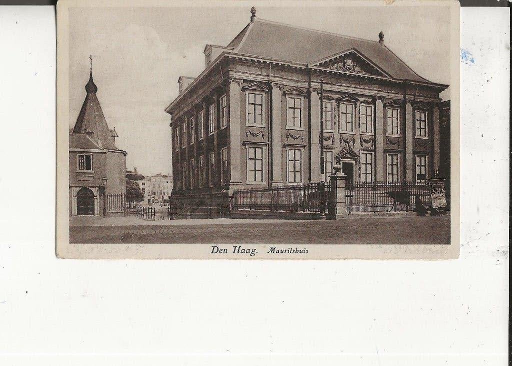 Den Haag Mauritshuis  A Klitzsch, Verzamelen, Ophalen of Verzenden, 1920 tot 1940, Ongelopen, Zuid-Holland
