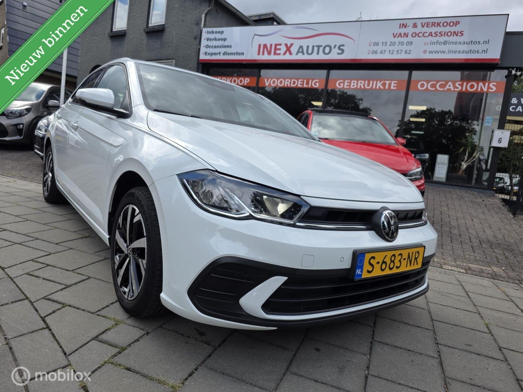Volkswagen Polo 1.0 TSI Business Incl.APK+Afleveringsbeurt, Voorwielaandrijving, Gebruikt, Euro 6, Origineel Nederlands