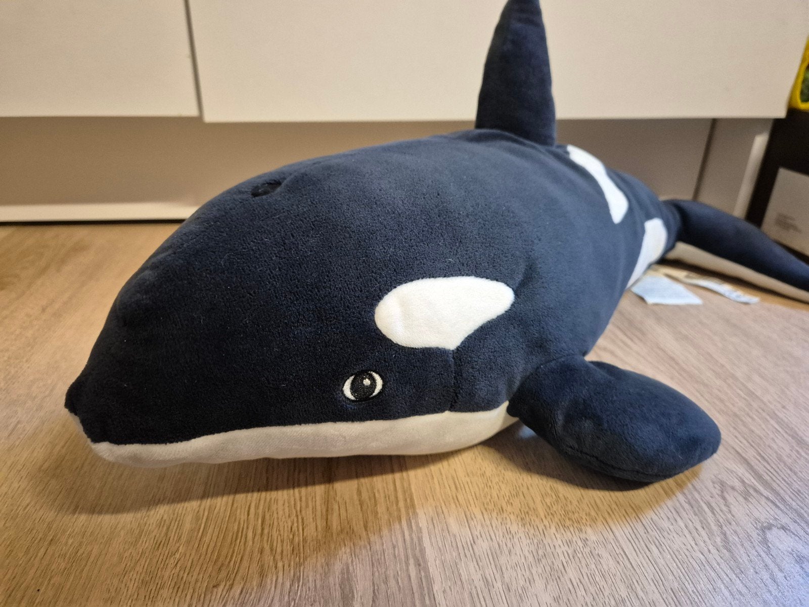 IKEA orca knuffel blavingad orka, Ophalen of Verzenden