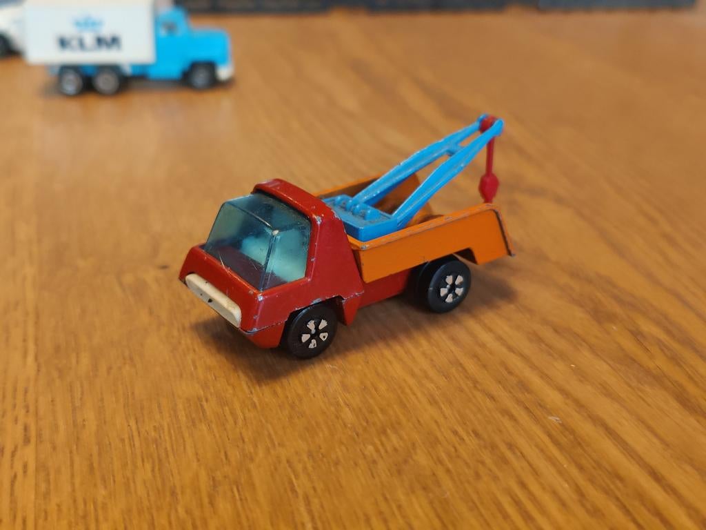 Playart Takelwagen ROOD ORANJE, Ophalen of Verzenden, Zo goed als nieuw, Auto