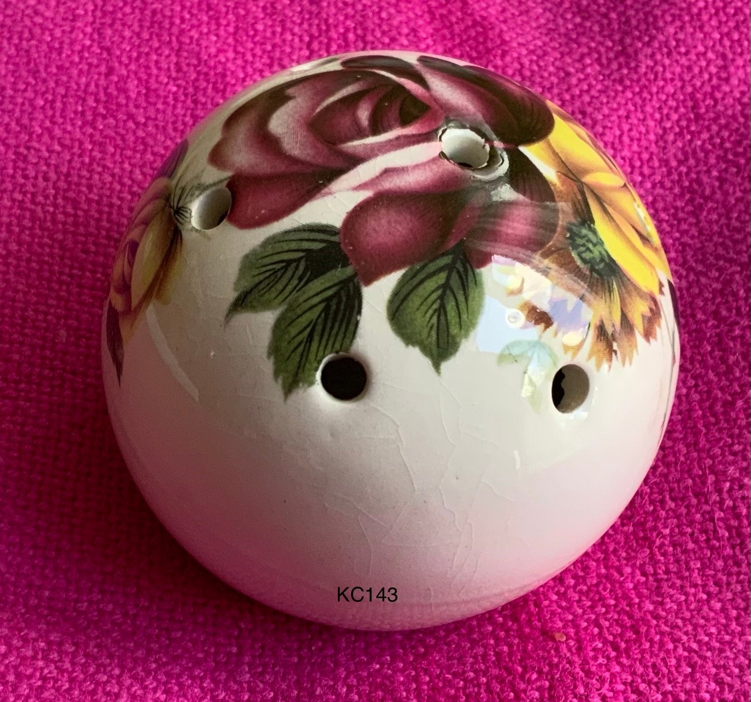 Vintage Potpourri Pomander Fields Bondstreet Geurbal, Antiek en Kunst, Antiek | Woonaccessoires, Ophalen of Verzenden