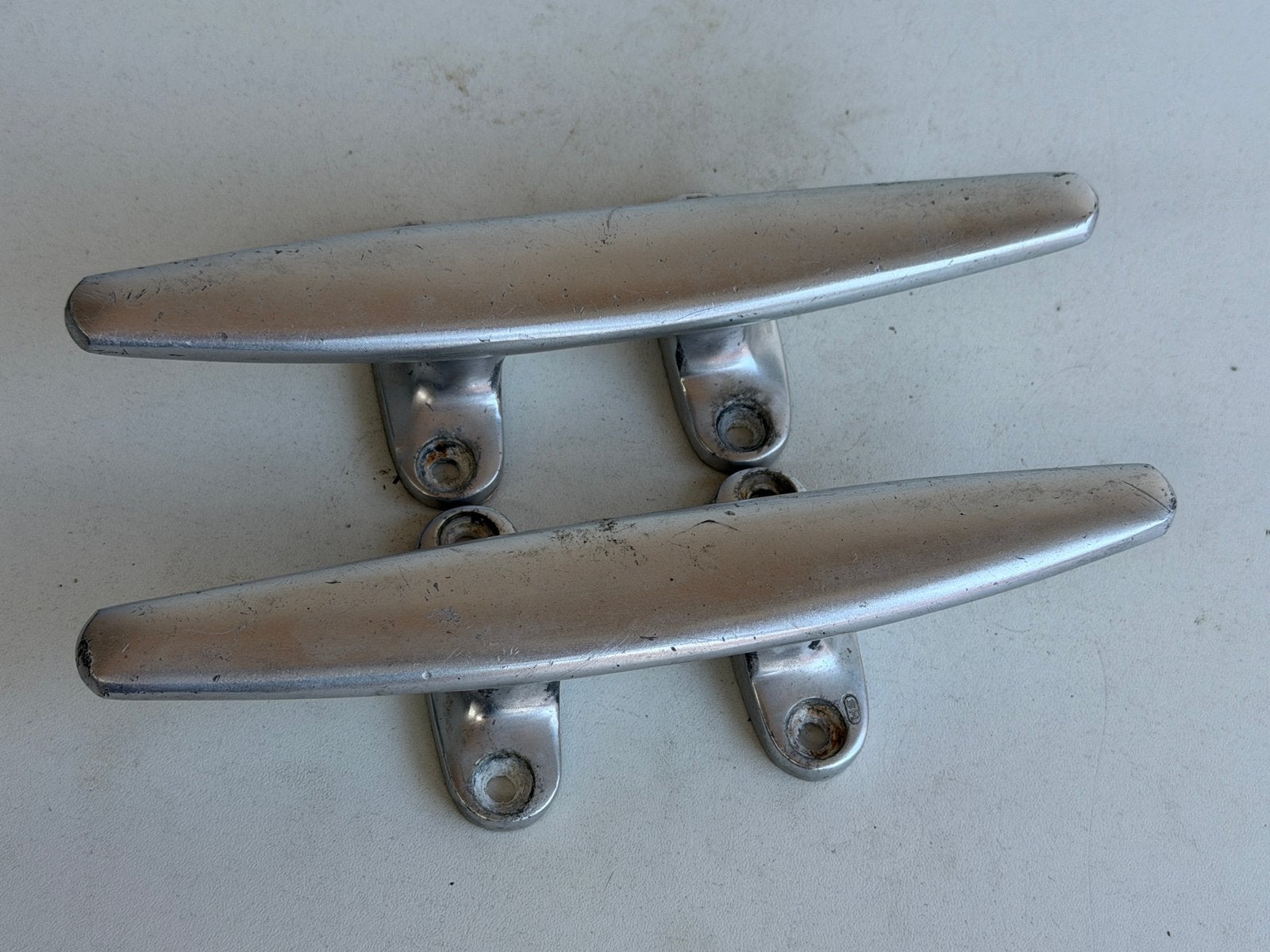 2 x Aluminium kikker 20 cm, Ophalen of Verzenden, Gebruikt, Overige typen