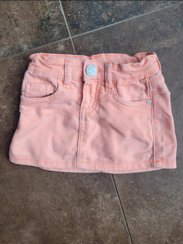 Fr3ndz Roze Denim Rokje Maat 92, Meisje, Ophalen of Verzenden, Zo goed als nieuw, Jurk of Rok