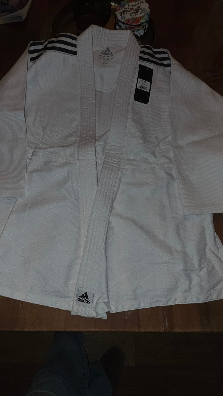 2 Nieuwe Adidas Judo Jassen Maat 160, Groter dan maat XL, Judo, Ophalen of Verzenden, Nieuw