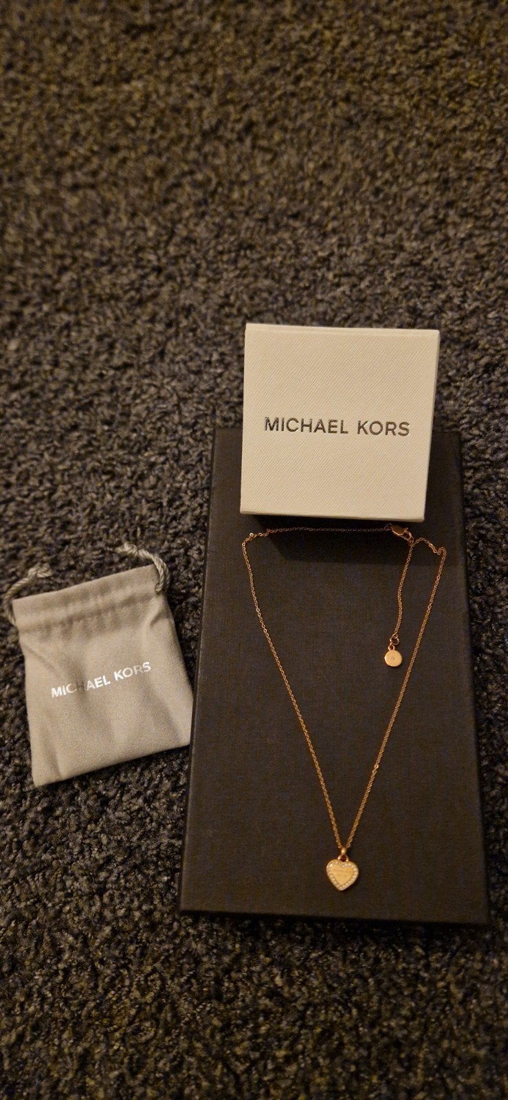 Nieuw Michael Kors ketting met hartvormige hanger, Overige materialen, Met hanger, Nieuw, Ophalen of Verzenden