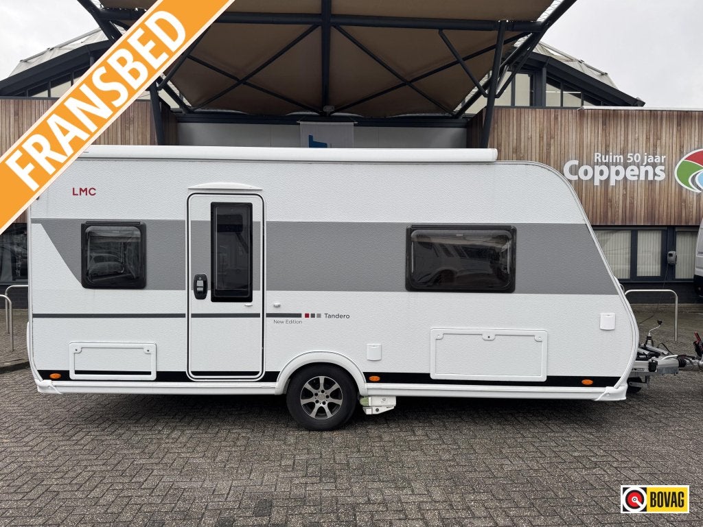 LMC Tandero 480 D 2024 MOVER + LUIFEL!!!, Caravans en Kamperen, Standaardzit, Lengtebed, Fietsenrek, Bedrijf