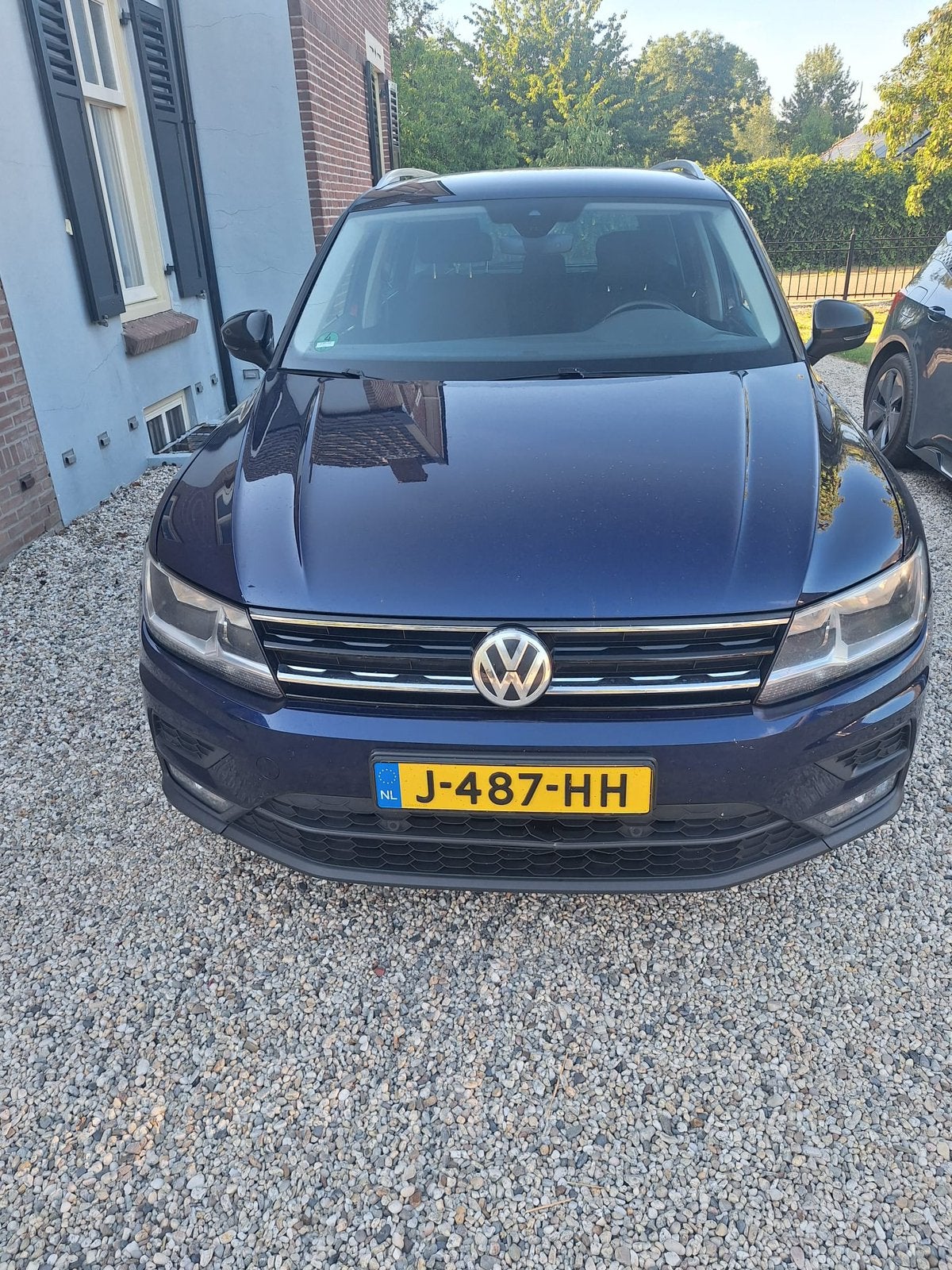 Volkswagen Tiguan 2.0 TDI 150 pk DSG – 2019, Stof, 4 cilinders, 2000 kg, Blauw
