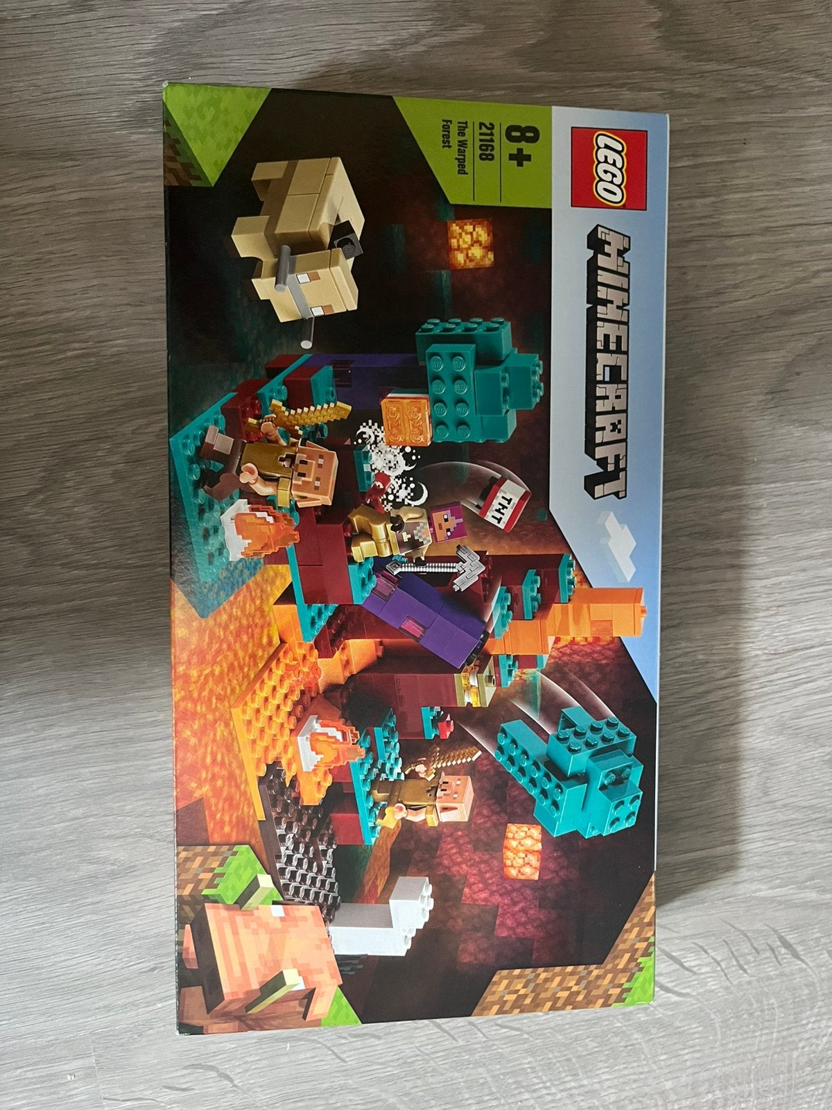 Lego Minecraft the warped forest, Ophalen of Verzenden, Zo goed als nieuw