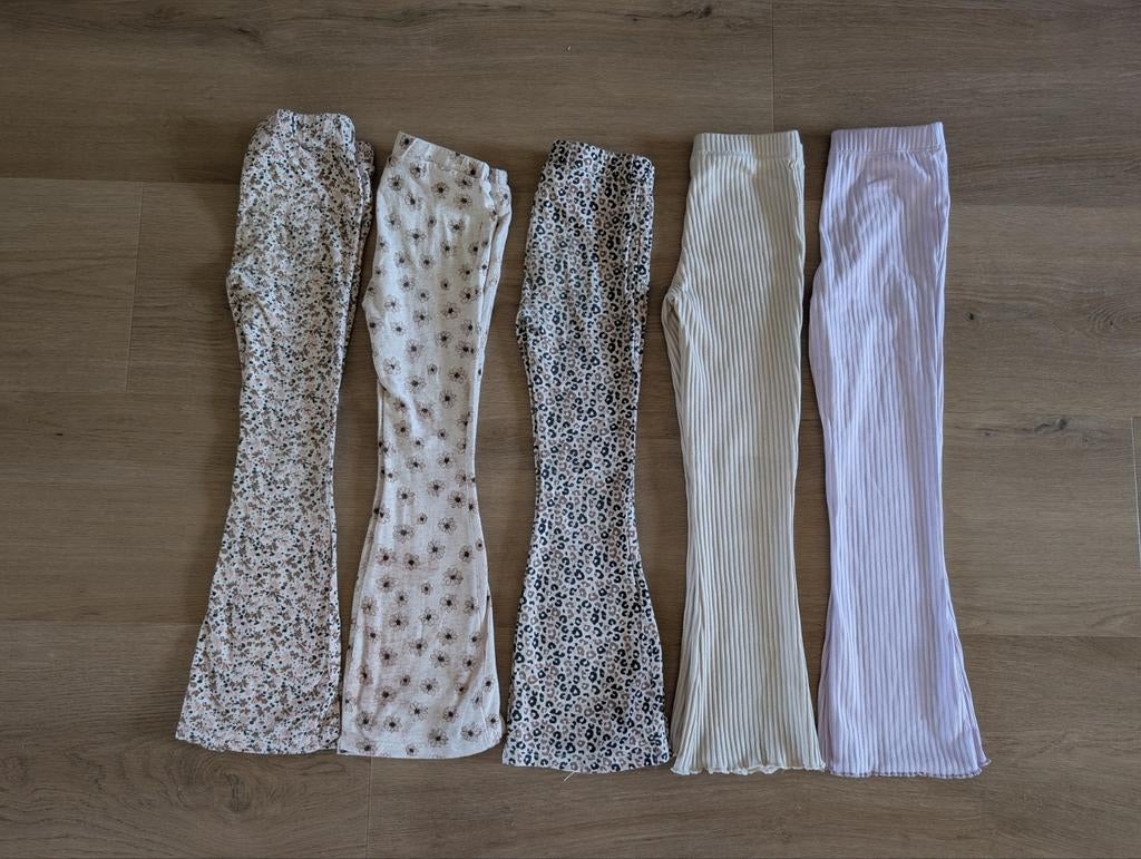 Flared leggings/ broekjes maat 116, Ophalen of Verzenden, Zo goed als nieuw