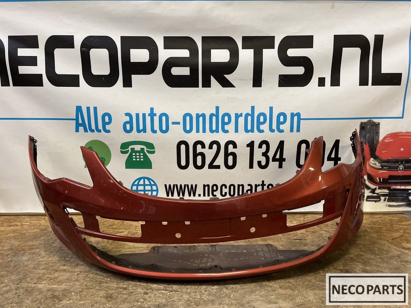 OPEL CORSA D FACELIFT VOORBUMPER BUMPER ORIGINEEL, Gebruikt, -, -, Opel