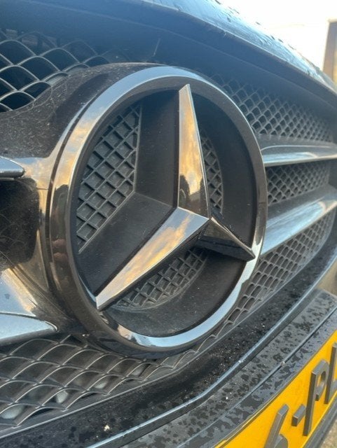 mercedes grill ster pana americana grill ster zwart w205 GLC, Ophalen of Verzenden