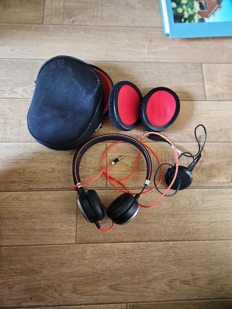 Jabra bluetooth headset, Computers en Software, Gebruikt, Gaming headset, Ophalen of Verzenden, Over-ear