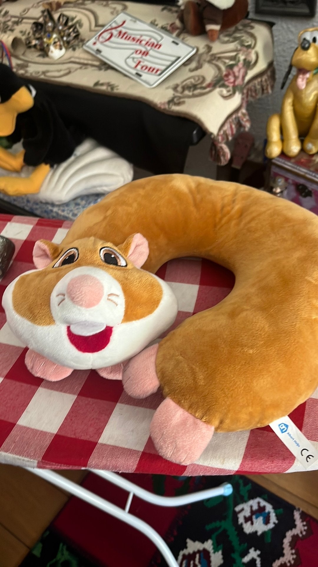AH   Nek kussen hamster, Ophalen of Verzenden, Zo goed als nieuw, Overige typen