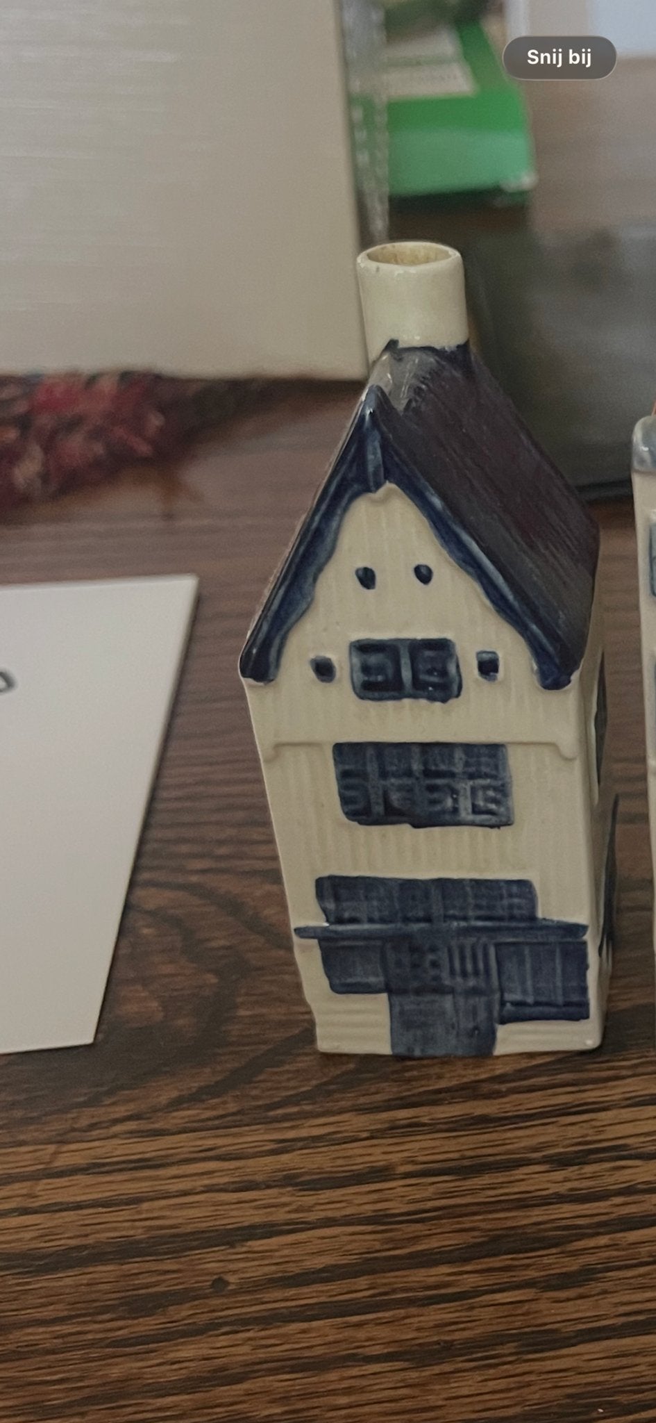 KLM Delfts Blauw huisje nr. 6, Ophalen of Verzenden, Zo goed als nieuw, 1 t/m 20, Gevuld