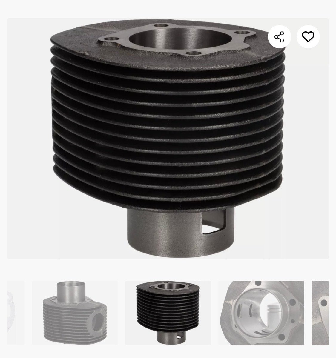 200cc Conversie Cilinder voor Vespa Rally 175/180, Ophalen of Verzenden, Gebruikt