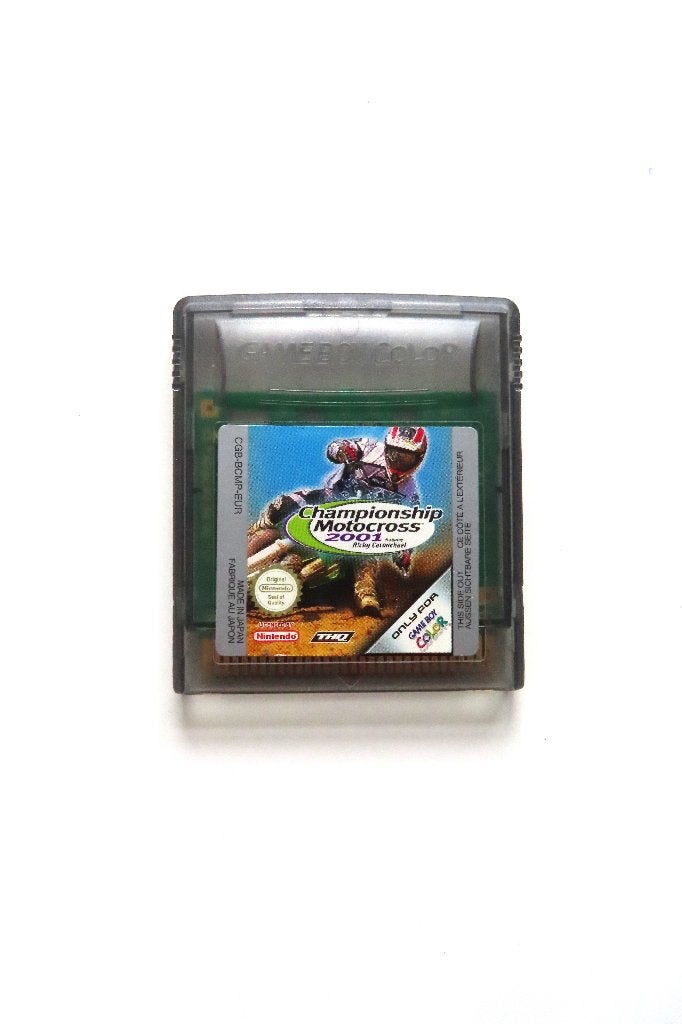 Game Boy Color Spel Championship Motocross 2001 (4801), Spelcomputers en Games, Games | Nintendo Game Boy, 1 speler, Racen en Vliegen
