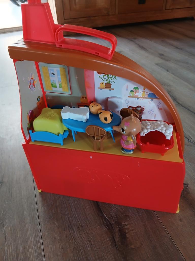 Bing Huis met Bing, Flop en extra figuren, Ophalen of Verzenden, Gebruikt, Jongen of Meisje