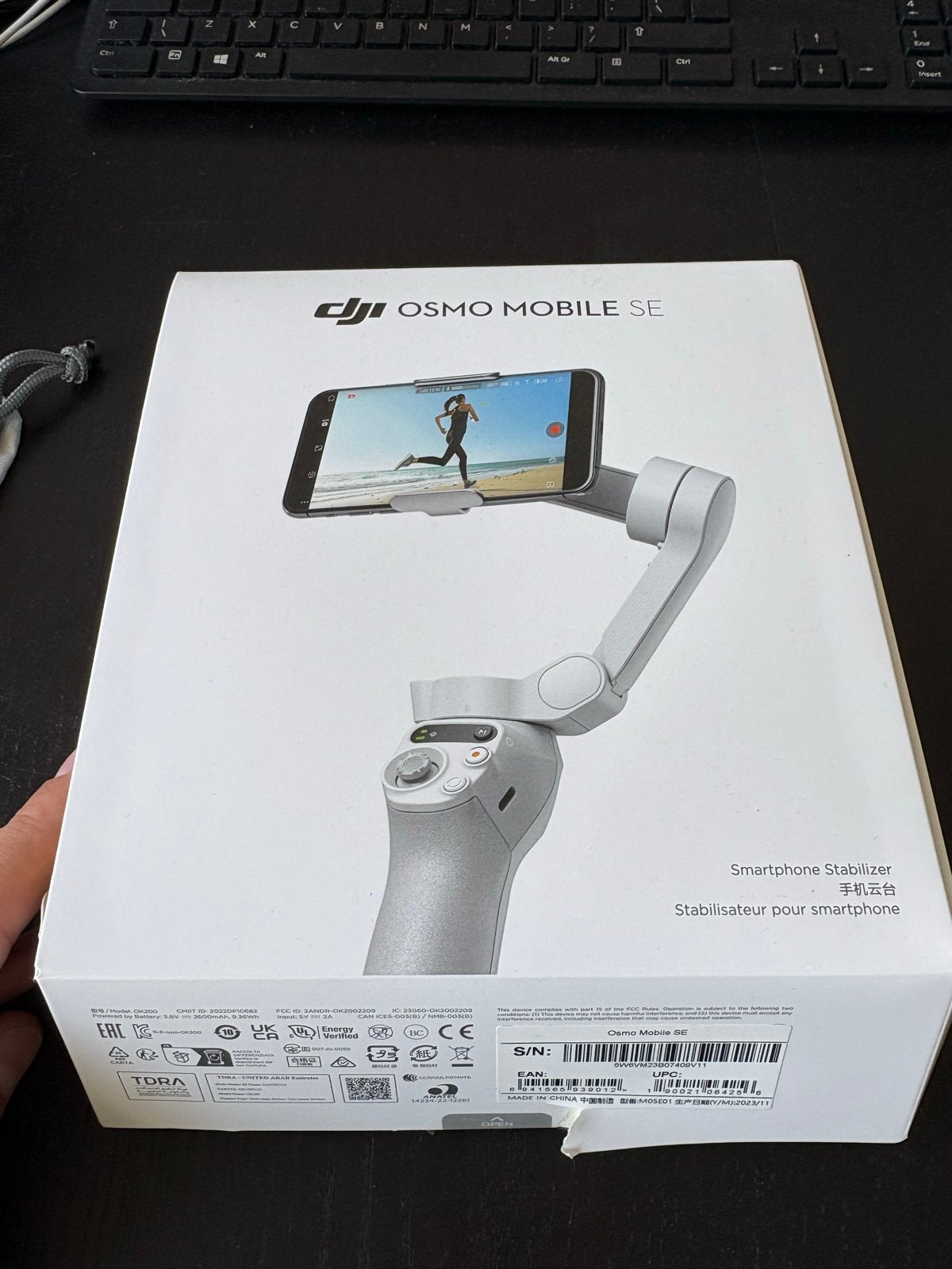DJI Osmo Mobile SE Smartphone Stabilizer - Nieuwstaat, DJI, Gimbal, Ophalen of Verzenden, Zo goed als nieuw